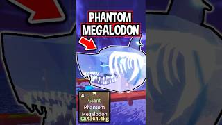 CATCHING SECRET PHANTOM MEGALODON in Roblox Fisch [upl. by Johen491]