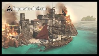 Assassins Creed Black Flag  Expansão da frota 09 GameplayPCPTBR [upl. by Portland932]