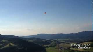 RC Paraglider Spiral 24 Soaring mit BackPack amp Motor Opale Paramodels [upl. by Asiar73]