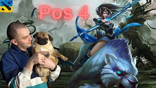 мірана дота 2 поз 4 dota 2 mirana pos 4 [upl. by Milinda]