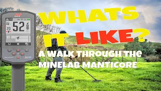 Minelab Manticore New from Minelab Metal Detectors In 2022 [upl. by Berg]