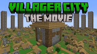 I Added A Villager City To Minecraft The Movie [upl. by Domini]