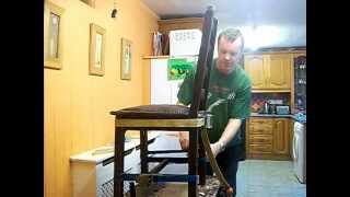 How to repair a chair [upl. by Mcwilliams]