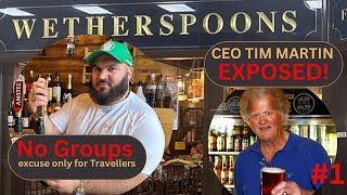 “Wetherspoons ‘We don’t serve groups’ – hidden discrimination against travelers 😱” [upl. by Esimaj]