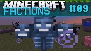 Minecraft Factions quotWither Raidquot  Episode 9 [upl. by Haroun]