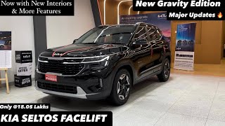 New Kia Seltos Gravity Edition 2024  NEW VARIANT WITH MAJOR UPDATES  Full review 😍🔥 [upl. by Gerianne117]