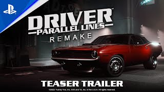 Driver® Parallel Lines Remake  Teaser Trailer  PS5 [upl. by Yllen]