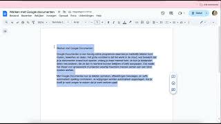 Google documenten basis [upl. by Dira]