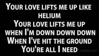 Sia  Helium  Fifty shades of Darker lyrics [upl. by Manchester]