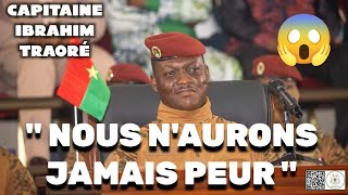 Moments inoubliables  Discours du Capitaine Ibrahim Traoré au Palais des Sports aux Jeunesses [upl. by Ataliah]