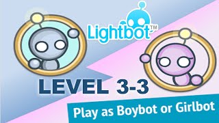 Lightbot Solution Level 33 [upl. by Quick177]