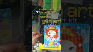 Gem Art 💎 art painting diamondpainting ytshorts shorts cute satisfying drawing viral new [upl. by Naihs]