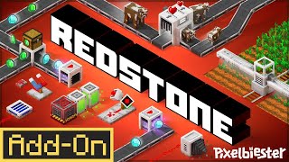 Redstone AddOn  Minecraft Marketplace Addon  Showcase [upl. by Doane]