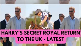 HARRY’S SECRET SOLO ROYAL RETURN LATEST meghan meghanmarkle royal [upl. by Stucker]