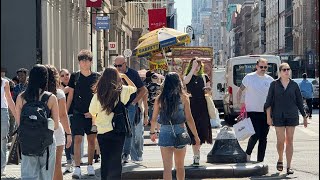 NYC LIVE Walk Lower Manhattan via SoHo Chinatown Little Italy Tuesday September 3 2024 [upl. by Eliason]