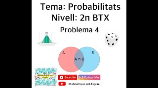 Probabilitats Problema 4  Bossa de caramels [upl. by Adnyl122]