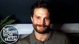 Jamie Dornan Explains His First Instagram Post [upl. by Kinsman]