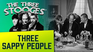 THREE STOOGES  Ep 43  Three Sappy People [upl. by Ahsirkal887]