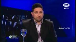 Debate Final 26 de Marzo 2017 Liberman crítico con Bauza Parece un fan Argentina dio asco [upl. by Kuebbing390]