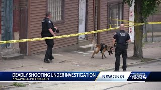 Pittsburgh police investigating deadly shooting in Knoxville [upl. by Klinger931]