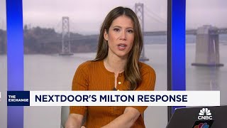 Social media platform Nextdoor looks to sustain growth from Hurricane Milton [upl. by Sherar604]