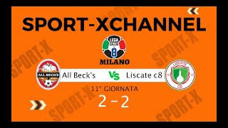 Lega Calcio a 8  220124 quotAll Becks  Liscate C8quot [upl. by Slosberg]