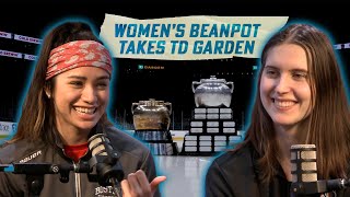 Womens Beanpot Players amp Coaches Pumped To Have 2024 Final At TD Garden [upl. by Valentia]