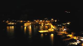 Levanzo drone night hyperlapse  Egadi Islands Sicily Italy  Dji Mavic 2 pro [upl. by Ellehcir]