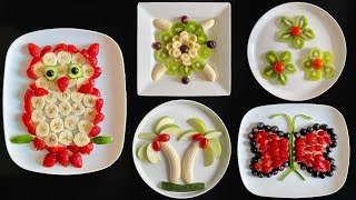 Top 5 Fruits Decoration Ideas Gaye Holud Fruit Decoration Fruit curving amp cutting Hacks Fruit Art [upl. by Enawd]