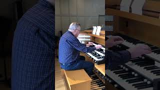 Edwin Playing The Westworth United Church Digital Organ [upl. by Maryanna]