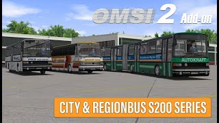 Test des neuen OMSI 2 Addon CityampRegionbus 200 Series [upl. by Ivette]