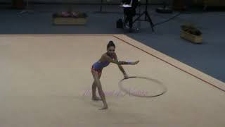 Anna TRUBNIKOVA RUS hoop  2010 Calais junior AA [upl. by Nnaaihtnyc]