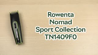 Розпаковка Rowenta Nomad Sport Collection TN1409F0 [upl. by Cordula174]