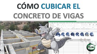 🚧CUBICAR CONCRETO VIGAS Planilla versión 20🌐📈 [upl. by Ignacio]