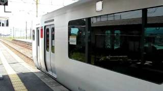 817系吉野ヶ里公園駅発車 817 series EMUs Yoshinogarikoen Station departure [upl. by Atnom]