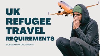 How to apply for a UK refugee travel document  UK Asylum Seeker 2023 updates [upl. by Eedrahc]