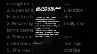 Understanding love in relationships motivation mindset psychology love relationships [upl. by Yanrahc]