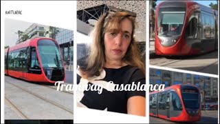 Tramway 🚃 Casablanca🚊 2021 Morocco 🚈 [upl. by Eycats986]