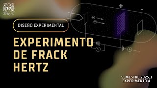 Experimento Franck Hertzmontaje experimental Semestre 20251 4o experimento [upl. by Joacimah]