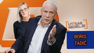 UTISAK NEDELJE Boris Tadić  Šta je istina o Kosovu i Metohiji [upl. by Yelsehc]