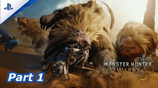 Monster Hunter Wilds Beta Gameplay Part 1 PlayStation 5 [upl. by Eatnahc969]