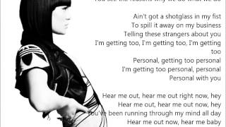 Jessie J Personal Lyrics [upl. by Htieh]