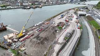 Waterford North Quays  Update May 2024 4K 60FPS [upl. by Allicserp386]