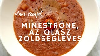 Minestrone az Olasz Zöldségleves [upl. by Argus]