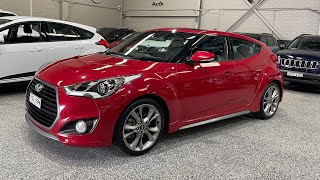 2017 Hyundai Veloster SR TURBO  Only 46000km Beautiful Red with FULL Service History [upl. by Childs]