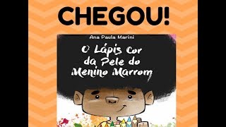 Chegou O lápis cor da pele do Menino Marrom [upl. by Eened]