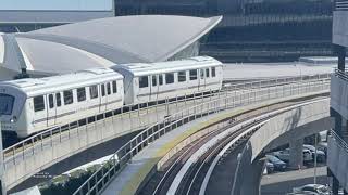 The Coolest Airport Train in the US The AirTrain at JFK Airport in New York [upl. by Fillander]