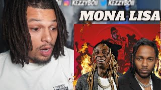 Kezzy Reacts To Lil Wayne Mona Lisa Ft Kedrick Lamar [upl. by Ilegna]