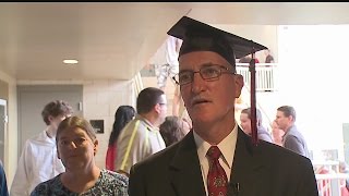 Struthers High School Honorary diplomas presented to veterans [upl. by Acinahs]