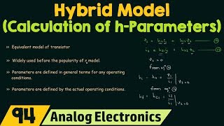 Hybrid Model Calculation of hParameters [upl. by Vlad]